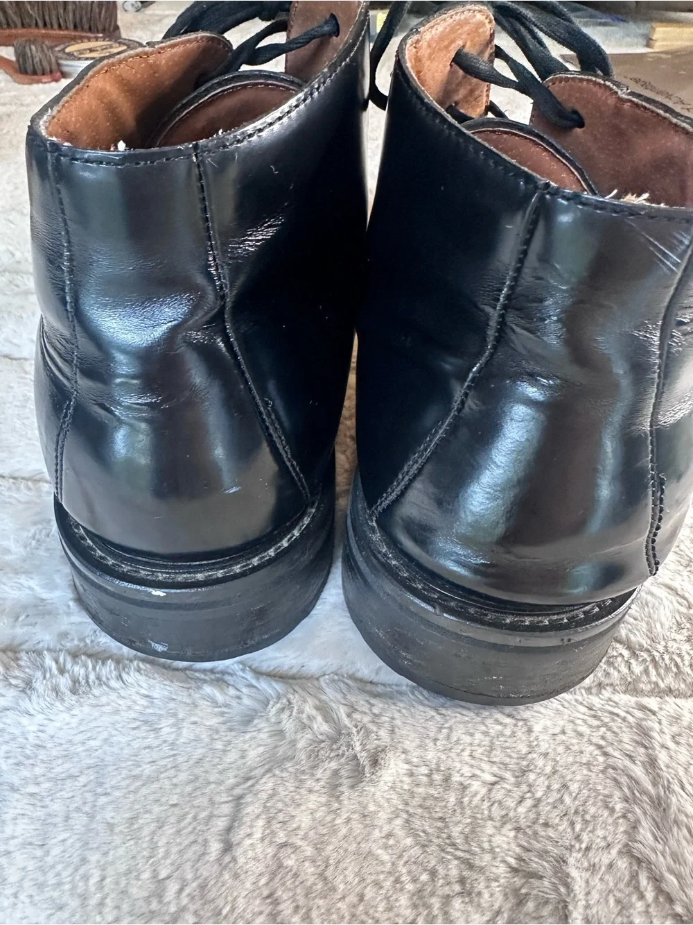 Tommy Hilfiger Black Men’s Chukka Boots, 13